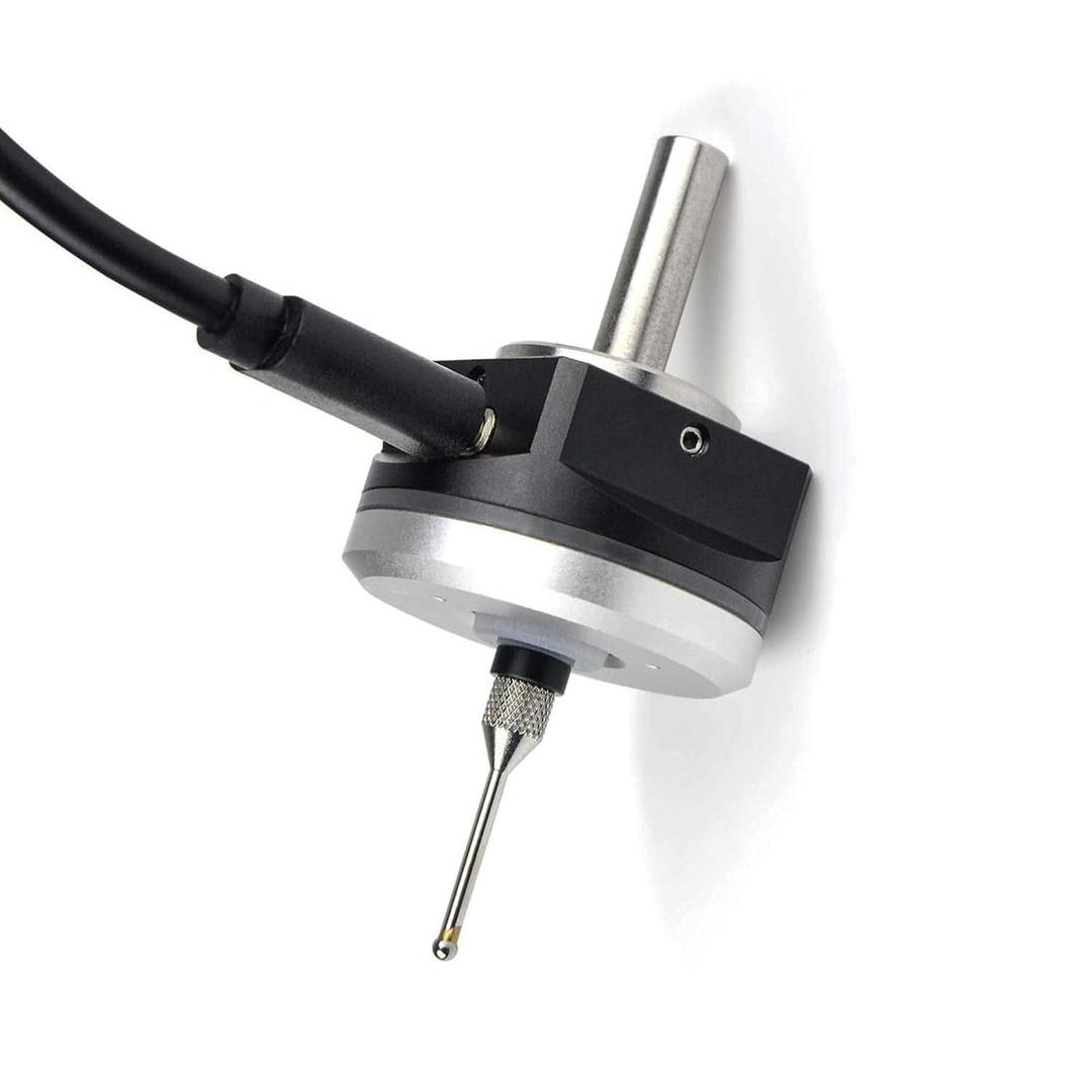 XUNKUNER 3D Edge Finder Touch Probe, CNC XYZ Coordinate Measuring Sensor, 6mm Shank, 2.0mm Tungsten Steel Ball Tip, 2M Cable, Compatible with Mach3 & GRBL for DIY CNC Router Engraving Machine