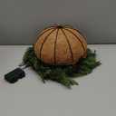 HUAESIN 10PCS Artificial Fall Flowers for Decoration Fall Decor Silk Flowers Bouquet Orange Fake Roses with Pumpkin Silk Autumn Floral Arrangements for Home Table Centerpieces Thanksgiving Decor