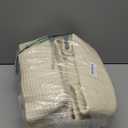 Large Shallow Organizing Baskets 15x11x5.1 Inches - Rope Woven Storage Bins for Bathroom, Shelves, Cube Closet, Black 4 Packs