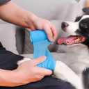 Self Adhesive Bandage Wrap Set, 10 Rolls, 1-4 Inch x 5 Yards, Elastic Cohesive Bandage Wrap, Vet Wrap, Ankle Tape, Tattoo Grip Tape Wrap, Athletic Tape - Blue