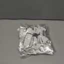 5 x 2PCS Hair Bows for Girls White Bowknot Hair Clips BarrettesLeather Bows with Long Tail Hair Accessories for Girls Toddlers Teens Kids