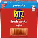 RITZ Fresh Stacks Original Crackers, Party Size, Travel Snacks, 23.7 oz (16 Multi Snack Packs), Best By 25 SEP 2025
