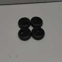 hobbysoul 4pcs RC 1/10 On Road Slick Tire Rubber Tyre Fit for 1:10 Touring Drift Car Wheel Rim