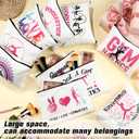 Kacctyen 20 Pcs Gymnastics Makeup Bag Inspirational Gymnastics Lover Gifts for Women Gymnast Cosmetic Bag Gymnast Stuff for Women Girls Coach Friend Coworker Birthday Party Favors