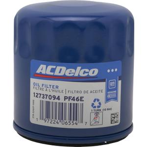 ACDelco GM Original Equipment PF46E (12737094) Oil Filter