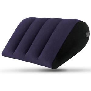 Portable Inflatable Wedge Pillow 1 Pack,Body Positioner for Sleep Support, Adjustable Travel Pillow - Lightweight Bed/Leg Support Pillow, Fast Inflation