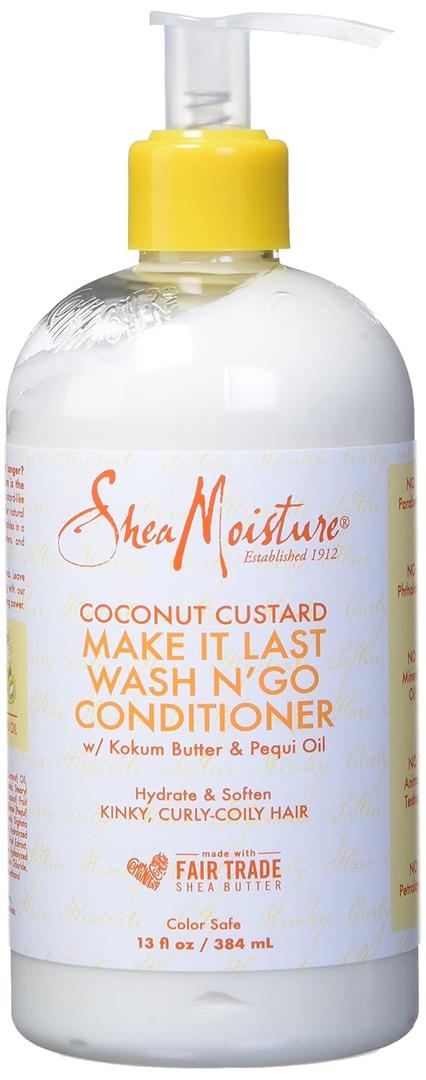 SHEA MOISTURE Coconut Custard Conditioner 13 Ounce Pump (384ml)