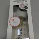 BIBS Baby Glass Bottle Complete Set 110 ml | BPA Free Natural Rubber | Made in Denmark | Sage