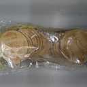 25 Pack Names of Jesus Ornaments, 5 cm / 2 inch Advent Ornaments, Wood Hanging Christmas Ornaments with Savior Names for Christmas Tree Decor