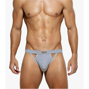 Arjen Kroos Men's Jockstrap Thongs Sexy Athletic Supporter Cotton G-Strings Underwear, Size Small