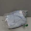 Sidefeel Women's Jean Skirt High Waist Summer Stretch Zimbaplatinum Denim Skirt Button Knee Length Skirt with Pockets (Large, Iceland Blue)