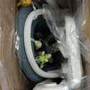 KB 3-in-1 Foldable Baby High Chair, 7 Height & 4 Recline Adjustable Seat & Tray for Easy Clean, 2 Locking Wheels, Multifunctional Infant High Chairs for Babies and Toddlers (Blue, with Toys)