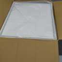 Proarea Stackable Plastic Storage Basket Closet Organizer Bin Foldable Clothes Organizer Storage Drawer Shelf Container for Living Room Bathroom Kitchen Office Laundry Room (4 Pack 4 L, White)