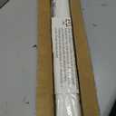 LazBlinds No Drill TDBU Roman Shades, Blackout - White, 31" W x 48" H