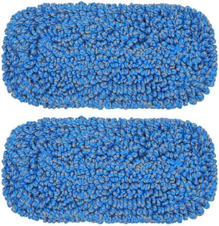 TrueYee 2 Pack Microfiber Mop Replacement Pad for Dry Dusting Wet Mopping 