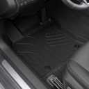 Floor Mats for Toyota Camry 2018-2024, All Weather Floor Mats Trunk Cargo Liner and Door Sill Guards Accessories, Full Coverage Set (Not fit AWD or Hybrid Models)