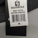 Southpole Men's Basic Active Cargo Jogger Pants, Fleece & Tech Woven Nylon (Medium, Heather Charcoal)