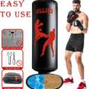 Freestanding Punching Bag for Adults with Gloves, Kick Boxing Bag with Stand for Adults, Blow up Punching Bag for Kids 12-14