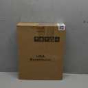 Black Bamboo Bathroom Drawer Organizer, Wooden Kitchen Utensil Holder Set of 5, Stackable Junk Drawer Organizer Tray, Multi-Use Storage Bins Boxs Dividers for Home, Office, Clothing, Makeup, Jewelry