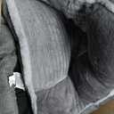 WINDRACING Large Dog Bed with Pillow for Crate Kennel, Sofa Dog Bed, Super Soft pet Bed for Medium, Jumbo, Furniture (40"L x 28"W x 3.5"Th, Grey)