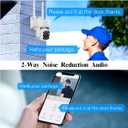 (2026 Update) 5MP PT Wireless Security Camera System with AI Human Tracking, Dual-Band 2.4G&5G WiFi, 2-Way Audio, No Monthly Fee, Outdoor Home Security Kit