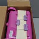 deAO 3 in 1 Toddler Vanity Makeup Table Girls Vanity & Suitcase Set with Fashion Accessories Pretend Play Travel Suitcase Fashion Beauty Set for Girls