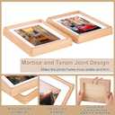 7x9 inch Picture Frames, Display Pictures 5x7 Inch with Mat or 7x9 without Mat, with High Clear Acrylic, Photo Frame for Landscape or Portrait Orientation, Wall-Mount & Tabletop
