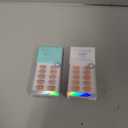 BTArtbox Press On Nails Short  Taro Nude Squoval Fall Press On Nails with Glue for Women, Opaque Soft Gel Glue On Nails in 15 Sizes  30 Stick On Nails Kit, Clay Kiss