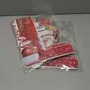 2 x Christmas Photo Booth Props Kit - Large Size Selfie Frame & 24 Pcs Christmas Picture Props for Photoshoot Gift Box, Xmas/Winter/Holiday New Year Party Favors Supplies Jokes Favors