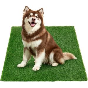 Artificial Turf Grass Outdoor: Grass Pad for Dogs Indoor Potty Training, Replacement Turf Rug for Patio Balcony Lawn Apartment Decoration, Easy to Clean with Drainage Holes(31.5x47.3 inch)
