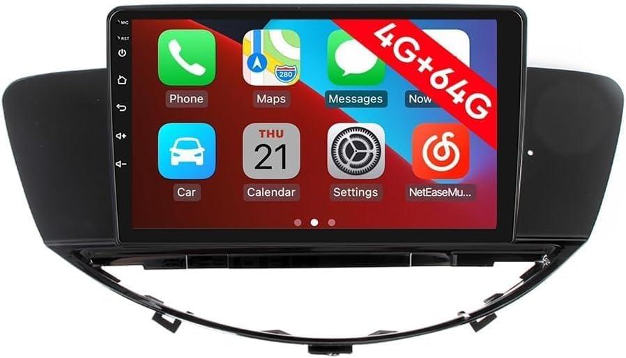 [4G 64G] Android Car Stereo FM Radio Carplay Android Auto 9" Touchscreen Headunit Media Player with Backup Camera for Subaru Tribeca 2007 2008 2009 2010 2011 2012 2013 2014