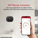 Smart WiFi Thermostat for Home, Programmable Thermostat with C-Wire Adapter, 3H/2C for Heat Pump & Conventional Systems, Tuya App Control, Compatible with Alexa & Google Assistant