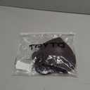 Impact Strappy Bra Backless Halter Sports Yoga Top Women Workout Fitness Gym Outdoor Front Motion Scrunch Tops (Medium, Cocoa)