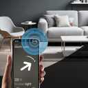 Leather Wallet Gift for Men with AirTag Holder & SIM Card Slots, RFID Blocking Bifold, 10 Card + 2 ID Pockets, Durable Everyday Carry (Dark Brown)