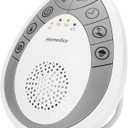 Homedics White Noise Sound Machine, Small Travel Sound Machine with 4 Relaxing Nature Sounds, Portable Sound Therapy for Home, Office, Nursery, Auto-Off Timer, by Homedics