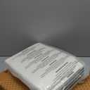 Bedsure GentleSoft 100% Cotton Blanket Queen Size for Bed - Breathable and Lightweight, Soft Cozy Textured Herringbone Woven Blanket for Summer, Cream, 90x90 inches