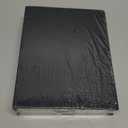 Popotop Photo Album 4x6 200 Pockets for Wedding Gifts,Linen Hardcover Picture Albums for Family Anniversary Baby Vacation Pictures (Black)