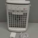 Portable Air Conditioner,Cooling Fan with 3 Speeds &3 Modes,2-8H Timer,1000ml Water Tank, Remote Control,4 in 1 Humidifier, Air Conditioner,Fan,Night Light,Evaporative Air Cooler for Home,Office