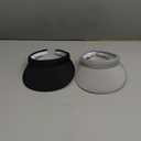 Women's Sun Visors Set of 2 (Black/Grey)