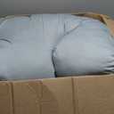 Momcozy Pregnancy Pillows with Cooling Cover, U-Shaped Full Body Maternity Pillow for Side Sleepers 57 Inch - Support for Back, Hip, Belly, Legs for Pregnant Women (Grey- Cooling Fabric)