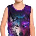 Boys Toddler Tank Tops for Kids Children Summer Clothes Sleeveless Shirts