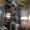 YAKii LED Vintage Lantern Metal Hanging Hurricane 12 LED Dimmer Switch Warm White Battery Operated Power Outage Indoor Camping Lighting Outdoor Brooklyn (Copper 2 Pack)