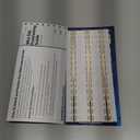 Tabbies Mini Gold-Edged Bible Indexing Tabs, Old & New Testament, 80 Tabs Including 64 Books & 16 Re