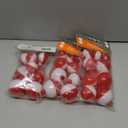SOUTH BEND 10-Pack Push-Button Red & White Floats, 3 Packs
