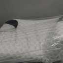 IKSTAR CPAP Pillow for Side Sleeper, Sleep Apnea Pillow for Sleeping, CPAP Nasal Pillows Suit for All CPAP Masks User, Cervical Memory Foam Neck Support Pillow Relief Neck Pain for Side Back Sleepers (Large-25.22"Lx14.92"Wx(4.72"/4.12")H, White)