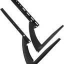 NUOBESTY 1 Set Adjustable Height Tv Stand Legs for Flat Screen Tvs Replacement Base Sturdy Construction Easy Installation Stylish Design for LCD Screens