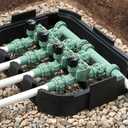 Orbit 53230 Standard Rectangular Sprinkler Valve Box Base, 22.63 x 16.75 x 3.75 inches