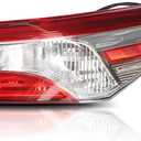 Labwork Passenger Side Tail Light Replacement for Toyota Camry 2018 2019 2020 Rear Tail Light Brake Lamp Assembly RH Right Side 8155006720 TO2805134