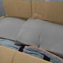 Dog Car Seat for Medium/Large Dog Booster Seat Under 60 lbs or 2 Small Dogs, Multi-Functional Pet Car Seat with Thick Cushion, 2 Safety Leashes (Gray)