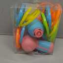 LAPOHI 14 PCS Cat Fetch Toy with Colorful Flying Propellers Set, Cat Playing Tracking Interactive Toys for Kitten Chasing Training Hunting